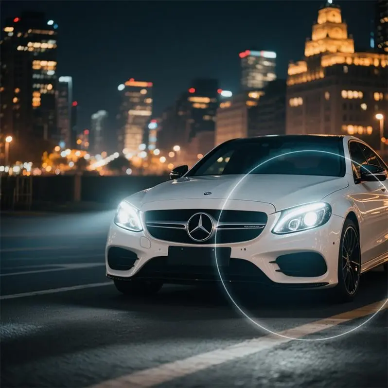 anti-glare driving lens